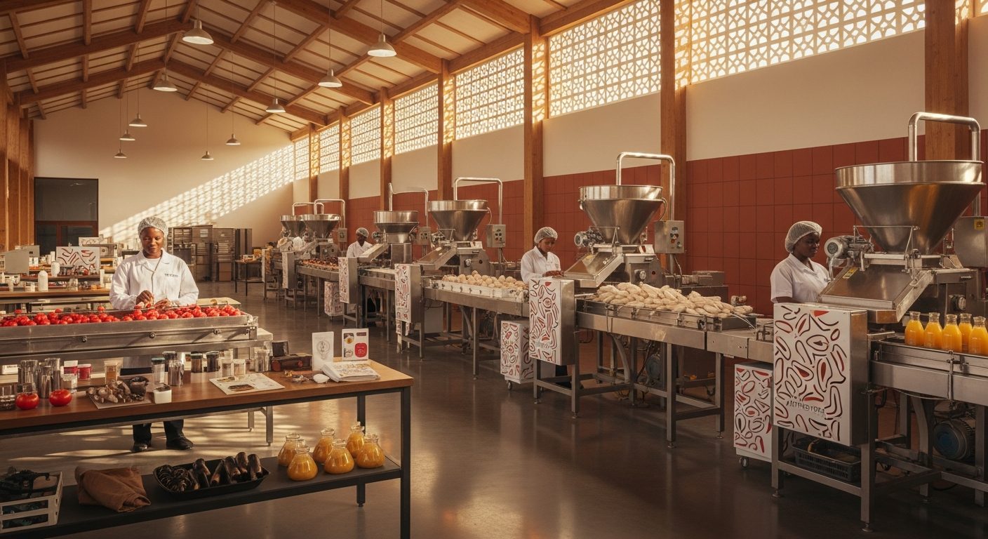 Food processing hall