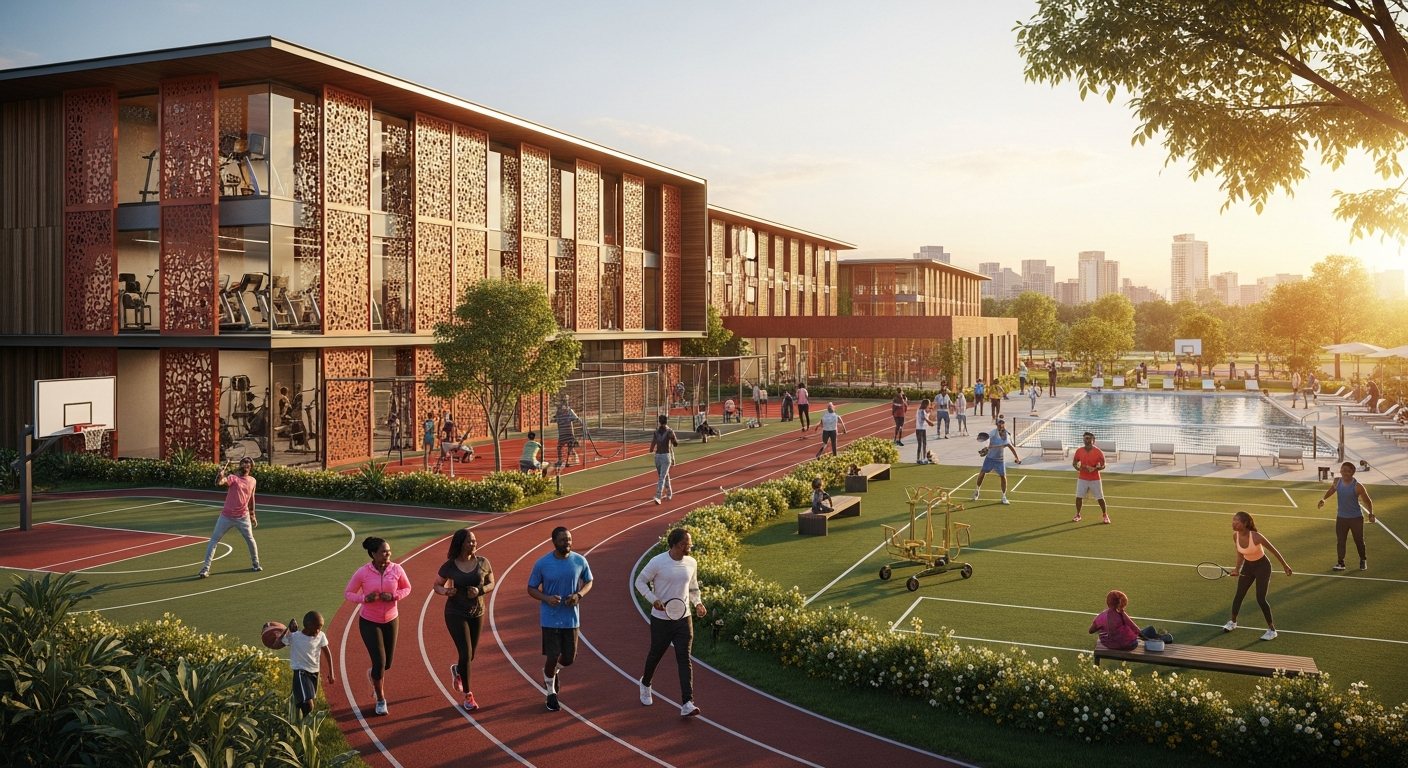 Gym and sports complex