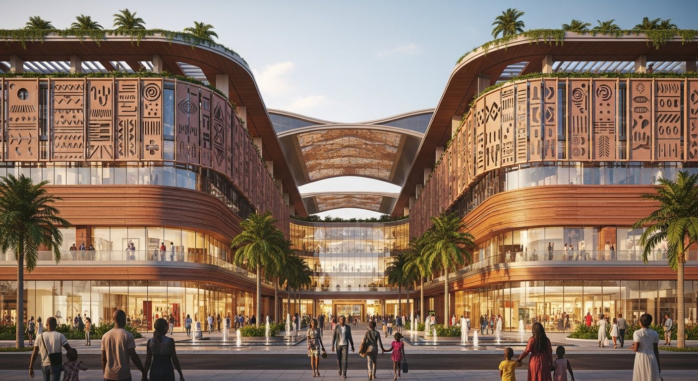 A world-class mall in African design