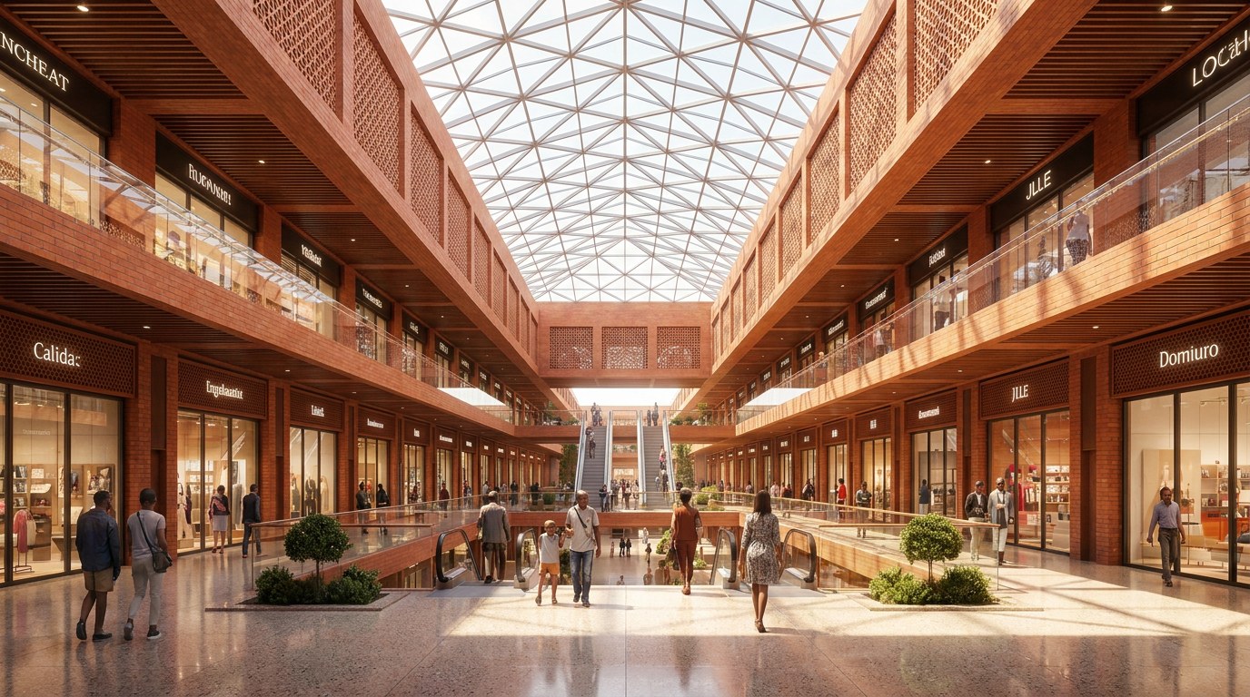 A world-class mall in African design