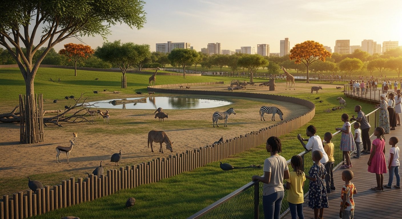 The city wildlife park