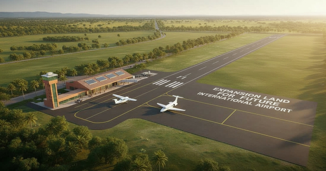 The city mini-airport